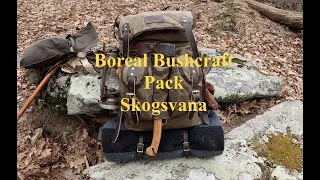 NEW BUSHCRAFT KIT: Boreal Bushcraft Pack, SRO Bedroll Cooker,  Filson Guide Sweater, Barbour Liner