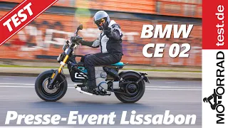 BMW CE02 | Test in Lissabon