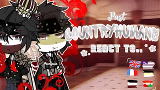 Past countryhumans React to WWI || ENG🇺🇸