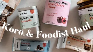 Koro & Foodist Haul 📦 I itscaroo