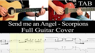 SEND ME AN ANGEL - Scorpions: FULL guitar cover + TAB