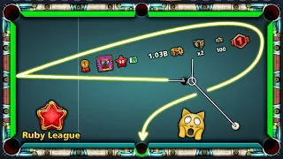 8 Ball Pool - Mind Boggling TRICKSHOT in Berlin + Ruby League Top - GamingWithK