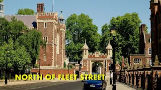 Exploring Lincoln’s Inn Fields & Fleet Street London (4K)