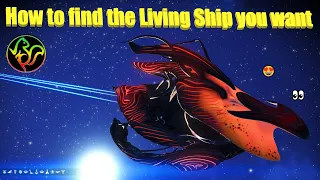 No Man's Sky - How to find a Living Ship you Want - After Completing the Initial LS Quest