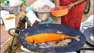 Chennai Hardworking woman Selling Fish Fry | Street Food