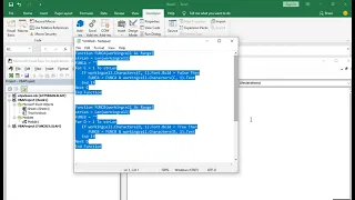 Excel Splitting Bold Characters Into 2 Cells