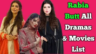 Rabia Butt All Dramas List || Full Filmography || Jeevan Nagar...