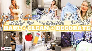 2023 BACK TO SCHOOL PREP 📚 HAUL, CLEAN AND DECORATE | MOM CLEANING MOTIVATION | PATPAT | MarieLove