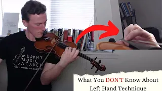 5 Things You Probably Didn't Know About Left-Hand Violin Technique (but should)