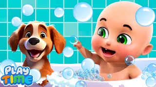 Baby Bath Song | Bathtub Song | Bubble Bath Song Baby Shark | Nursery Rhymes & Kids Songs