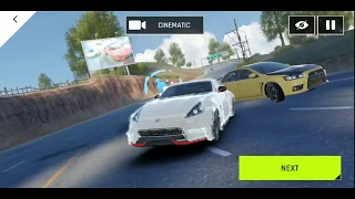 Cinematic camera view @ Asphalt 9