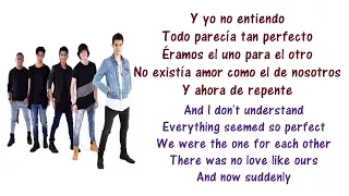 CNCO - No Entiendo Lyrics English and Spanish - Translations & Meaning - Letras en ingles