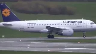 Lufthansa Airbus A319 D-AIBD takeoff at Hamburg Airport