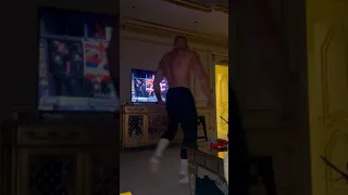 Conor McGregor Pacing Back and Forth Watching Max Holloway vs Yair Rodriguez