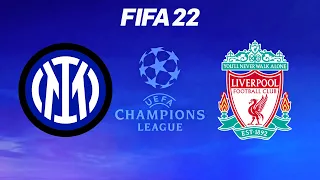 FIFA 22 | Inter Milan vs Liverpool - UEFA Champions League 2022 - Full Gameplay