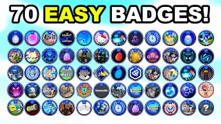 How to get *70* EASIEST BADGES in THE HUNT! (Full Guide) [ROBLOX]