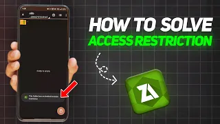 How to solve Android Access Restriction Problem in Zarchiver