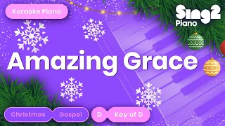 Amazing Grace - John Newton (Karaoke Piano)