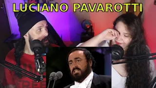 MY WIFE CRIED SEEING THIS! LUCIANO PAVAROTTI NESSUN DORMA REACTION