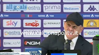 Fiorentina-Napoli 0-2 16/5/21 conferenza stampa Beppe Iachini