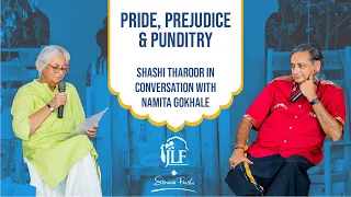 Pride Prejudice & Punditry  Shashi Tharoor in conversation with Namita Gokhale | JLF SONEVA FUSHI