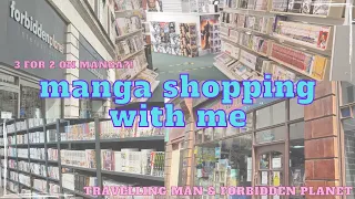 Manga Shopping ~ Travelling Man & Forbidden Planet ~ Chill Manga VLOG