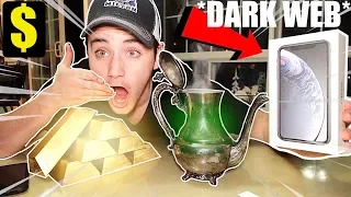 (Insane) Ancient Dark Web Genie Lamp GRANTS all of my WISHES!! (I'm Rich)