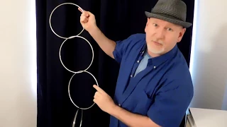 Chinese Linking Rings Magic Trick -  4 rings