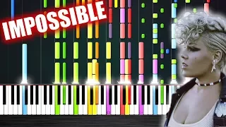 P!nk - What About Us - IMPOSSIBLE PIANO by PlutaX