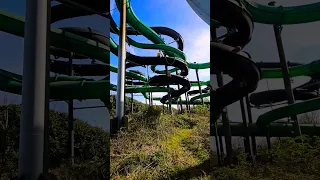 We Snuck Into The Abandoned And Alarmed Wet & Wild Waterpark In The UK #urbex #abandoned #shorts