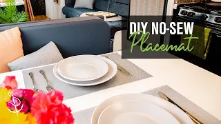 No-Sew Placemats: How to Make Easy Mesh Placemats