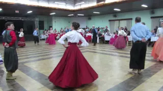 Xote Laranjeira - com coreografia Fandango de Galpão - baile 27/08/2016