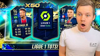 JEG ÅBNEDE 50 LIGUE 1 TOTS PAKKER OG PACKEDE DET HER!