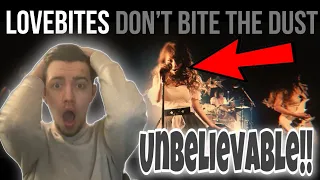 LOVEBITES - Don't Bite The Dust (Live) (REACTION!!) The Energy Is Crazy!!