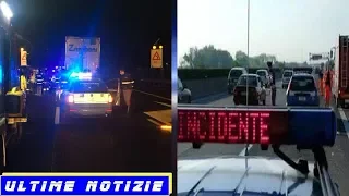 In coda per un incidente, scopre che la vittima è sua madre. A pochi metri da lui