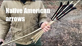 Arrow Making - Making plains style arrows