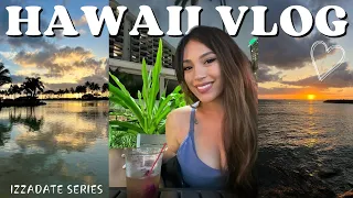 HAWAII TRAVEL & FOOD VLOG : Part 1 | izzadate