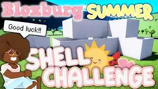 Summer 2022 BLOXBURG SHELL CHALLENGE - Roblox Bloxburg Build Challenge hosted by naoetry