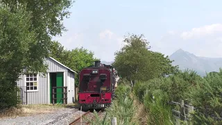 Garratt 130 at work on the Welsh Highland Railway