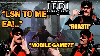 DrDisrespect ROASTS Respawn & EA on Star Wars Jedi: Fallen Order Graphics! (E3 Gameplay)
