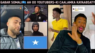 GABAR SOMALI 🇸🇴 AH OO YOUTUBERS-KA CAALAMKA KAYAABSATAY😎 | MAGACII AHMADEY OO INTERNATIONAL NOQDAY😂