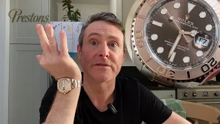 My New Rolex Yacht Master 40mm Rose Gold Rolesor! Kitchen Table Review! #rolex #rolexwatch #watches