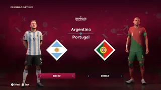 FIFA 23 - Argentina Vs Portugal - FIFA World Cup Final Qatar | PS5™ Gameplay [4K 60FPS] Next Gen