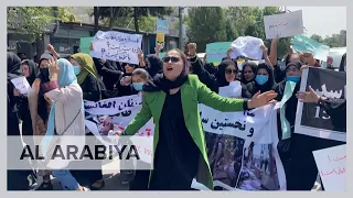 Taliban fighters fire in air to disperse women's protest in Kabul