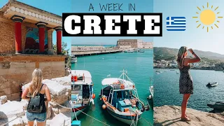 CRETE, Greek Islands Holiday | Heraklion & Agia Pelagia, Greece Travel Vlog