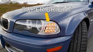 LED turn signal UPGRADE BMW e46