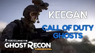 Ghost Recon Wildlands - Keegan Outfit From Call Of Duty Ghosts