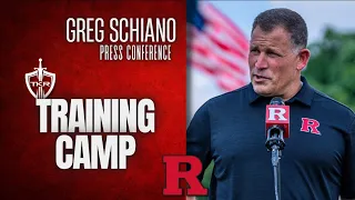Greg Schiano talks 2023 Training Camp Scrimmage No. 2 -- #Rutgers Scarlet Knights Football