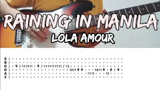 Raining In Manila By Lola Amour (Tabs)(Electric Guitar Cover)