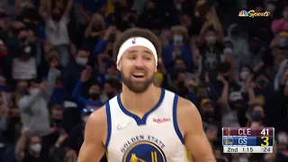 Klay Thompson's Amazing Return to Chase Center! Golden State Warriors VS Cleveland Cavaliers NBA